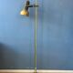 Vintage brass floor lamp with adjustable spot