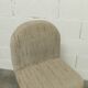 Swivel chair in chrome and clean, sturdy patterned fabric from the 1970s.