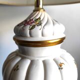 English porcelain lamp