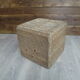 Wooden pouf
