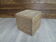Wooden pouf