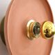 Terracotta wall light