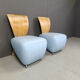 Pair of Bobo lounge chairs by Dietmar Scharping for Dauphin, 2000s