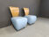 Pair of Bobo lounge chairs by Dietmar Scharping for Dauphin, 2000s