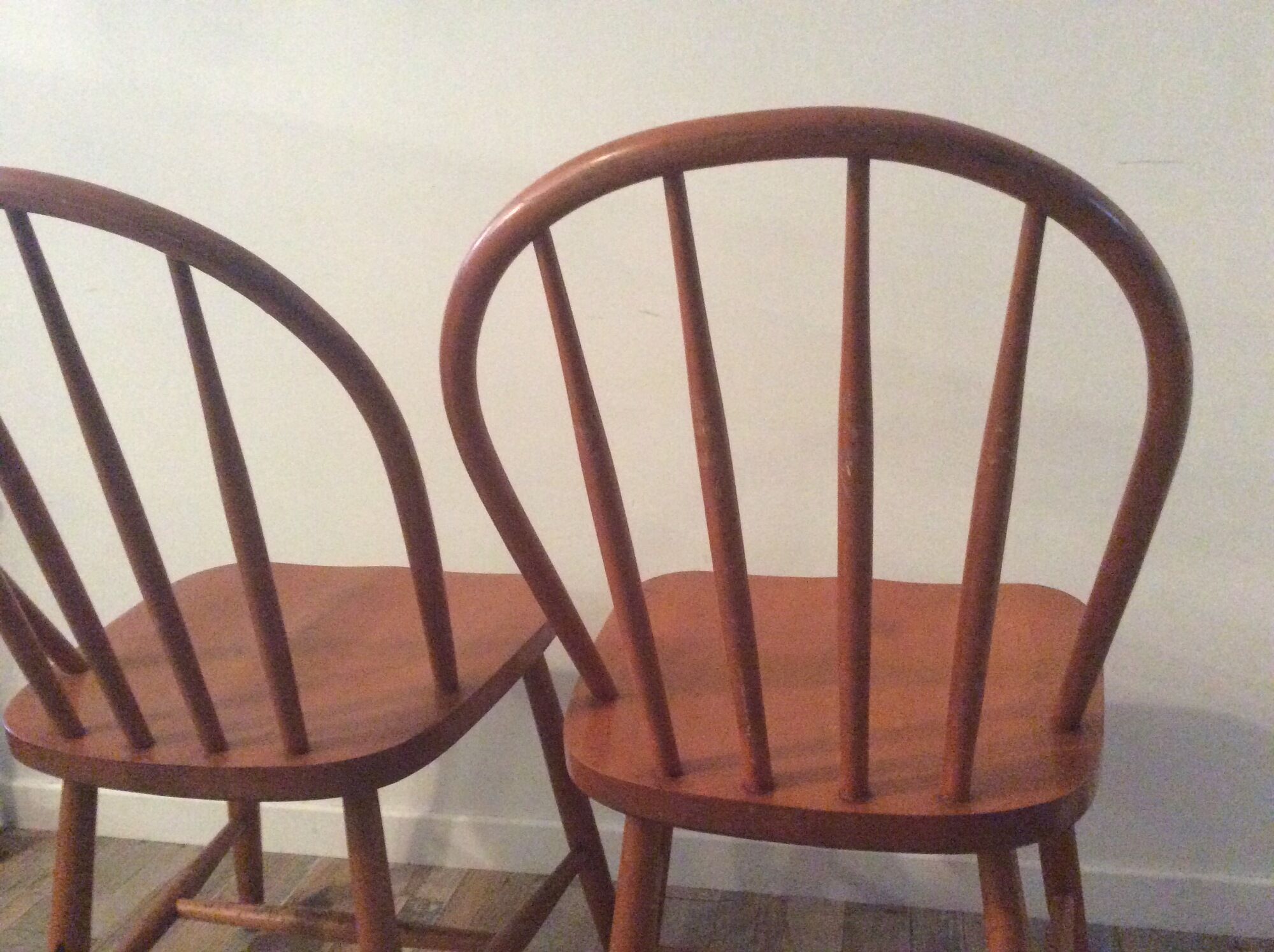 Pair of Imexcotra 1950s Scandinavian style chairs