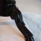 Napoleon III piano stool - tripod, doe feet