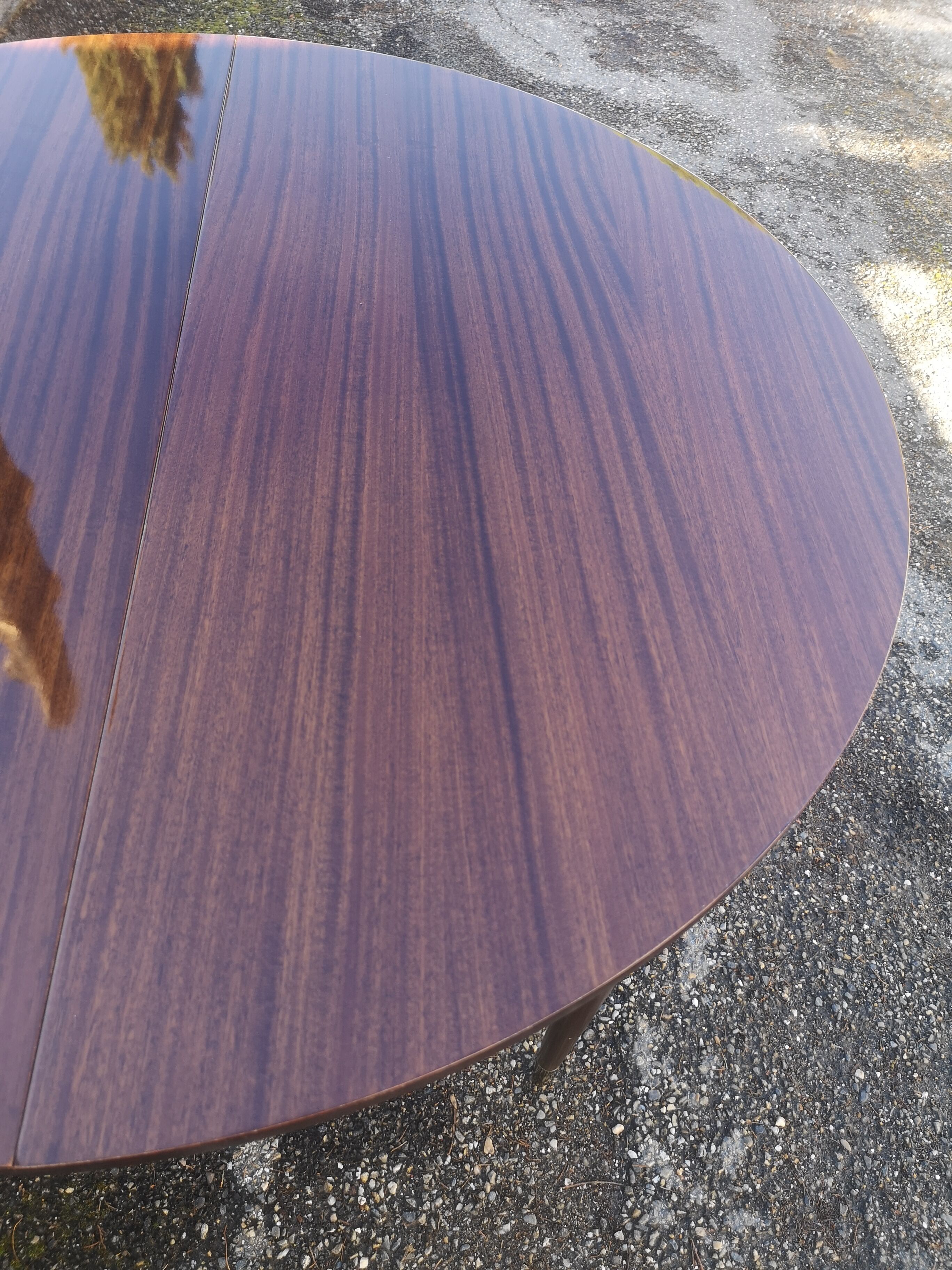 Table ronde extensible  vintage