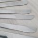 18 stainless steel Space Age place settings / Spoon Fork Knife