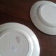 2 assiettes terre de fer model Brienne . HB& cie