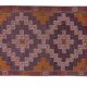 Vintage Turkish kilim handwoven 136x204 cm