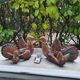 Terracotta candle holders 70s