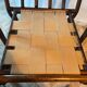 Vintage 70s velvet rattan set.