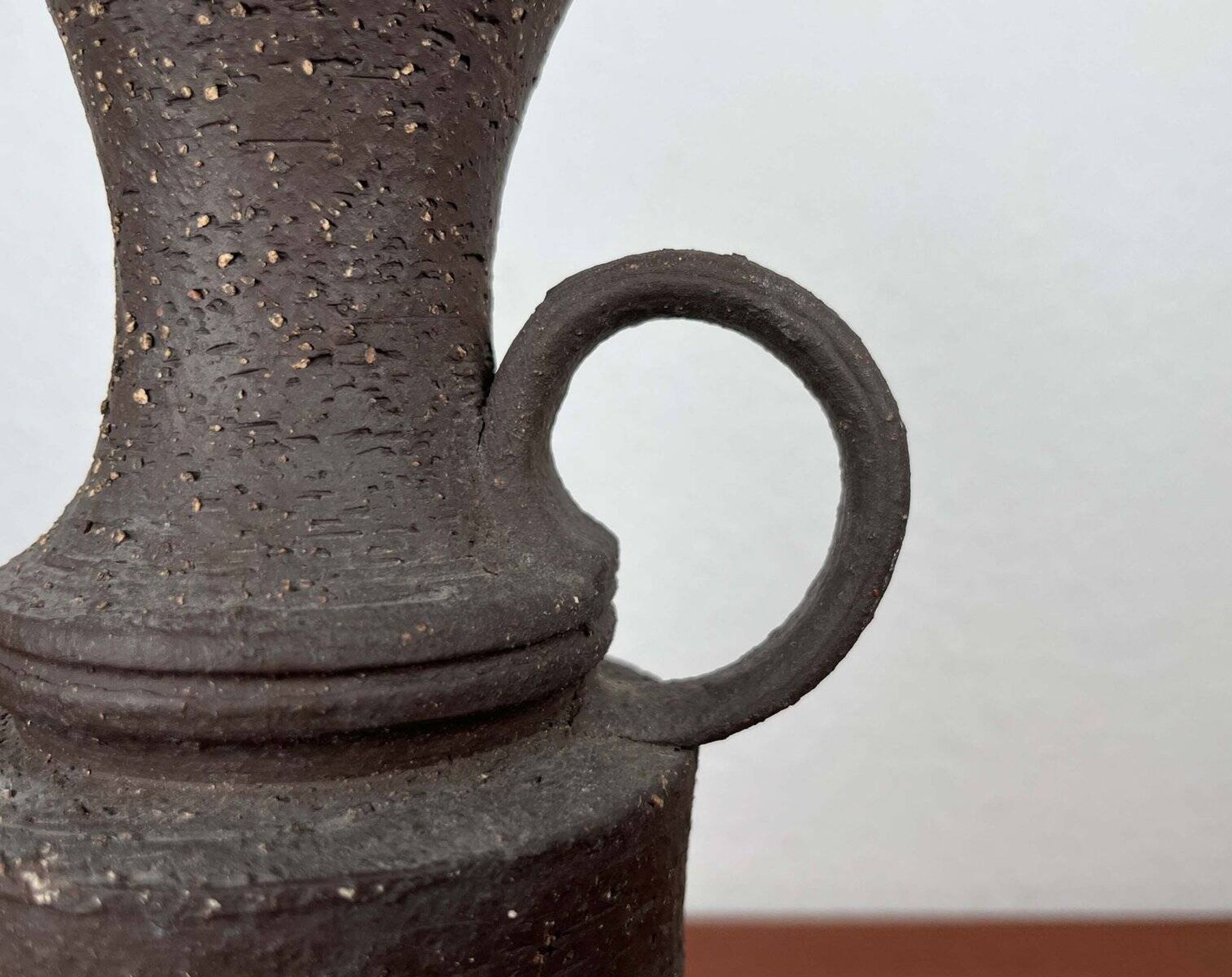 Mid-century Danish studio ceramic vase from the 1960s.