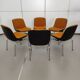 Ensemble de 6 chaises Comforto vintage