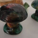 Mustard, pepper, and salt service