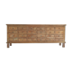 Wooden buffet with 24 drawers