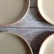 Lot of 5 sandstone dessert plates