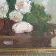 Peinture double face Nature morte/ bouquet