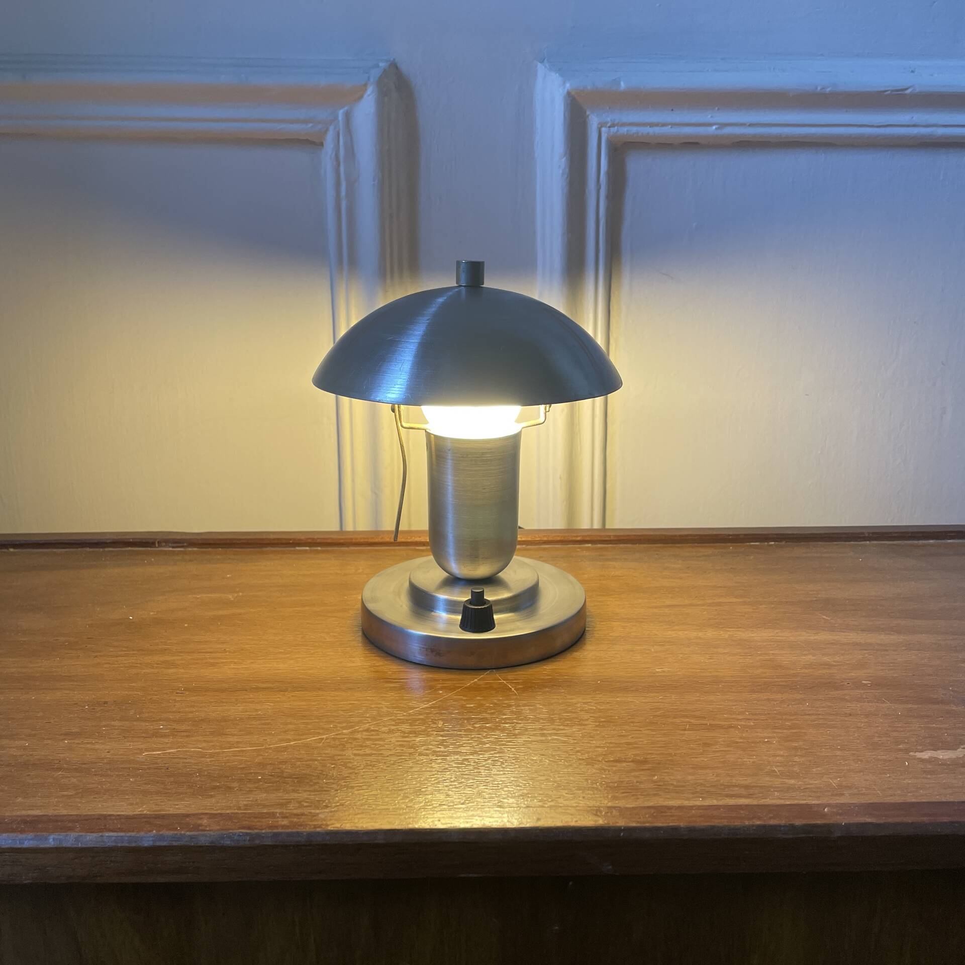 Small vintage mushroom lamp