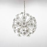 Design Space age Dandelion / Sputnik Chandelier by Preciosa, 1970s