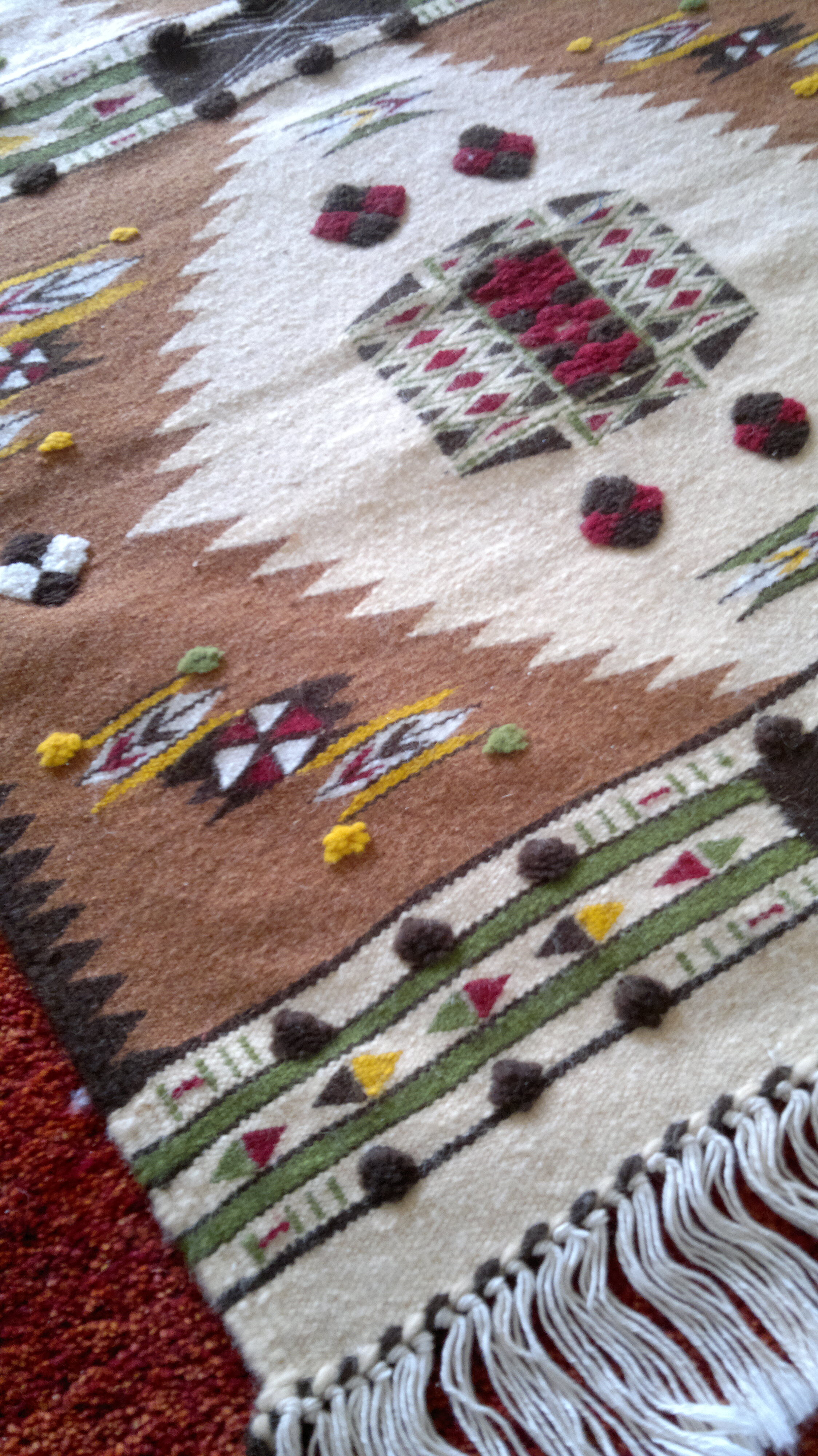 Berber carpet 71 x 124 cm