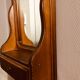 Miroir coiffeuse en bois avec tiroir