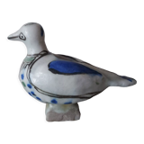 Glazed ceramic bird ashtray
