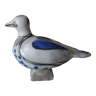 Glazed ceramic bird ashtray