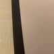 Organic mirror, 50 x 75, black oak, Maison Sarah Lavoine