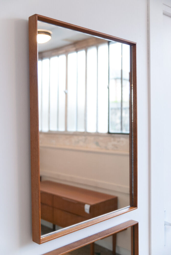 Triptych of modernist mirrors - 125x47cm