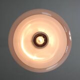 White Jolly Pendant Lamp by Luigi Massoni for Guzzini, 1970s