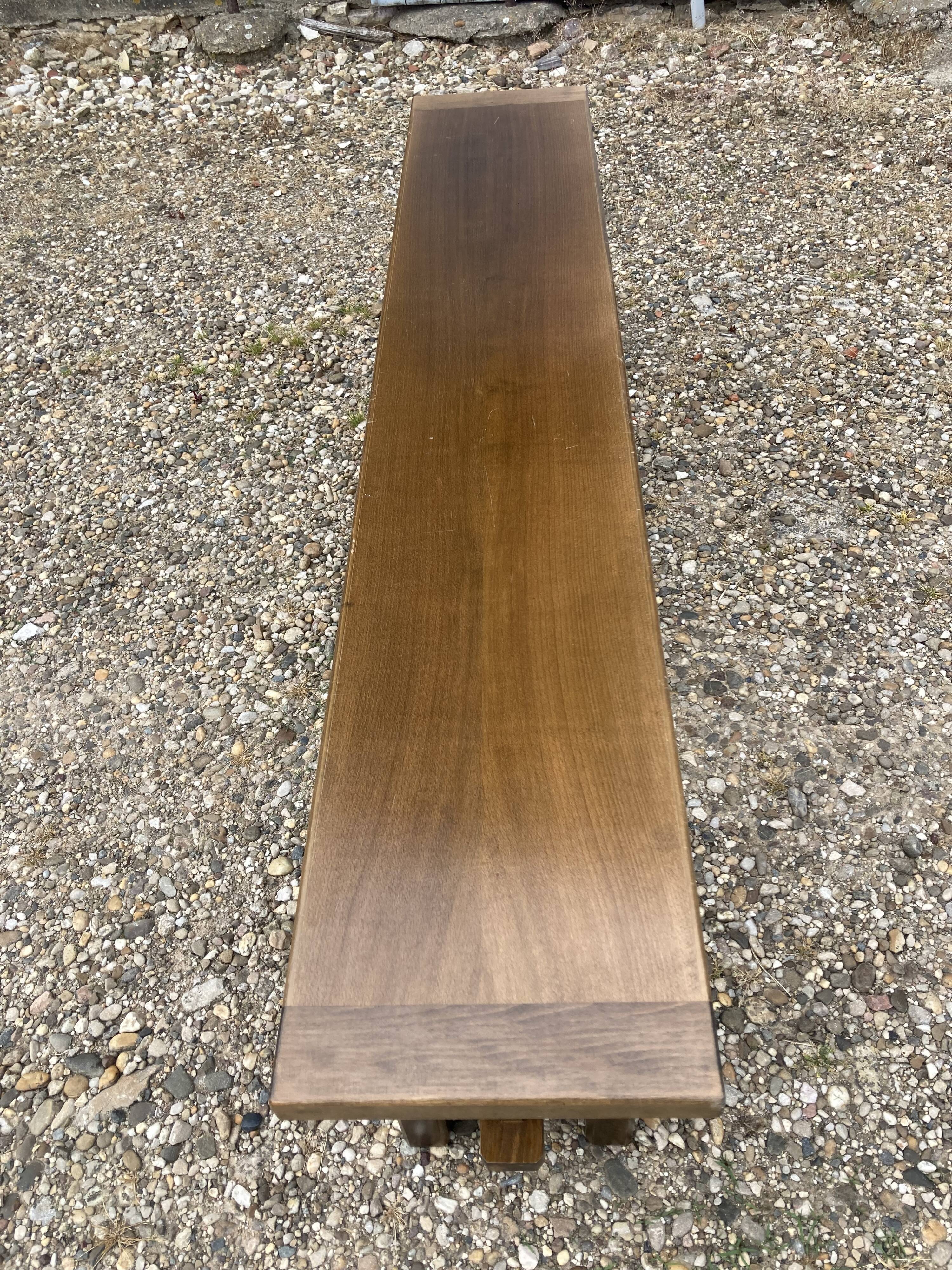 Banc en bois