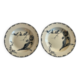 Assiettes terre de fer Oxford Choisy HB & Cō