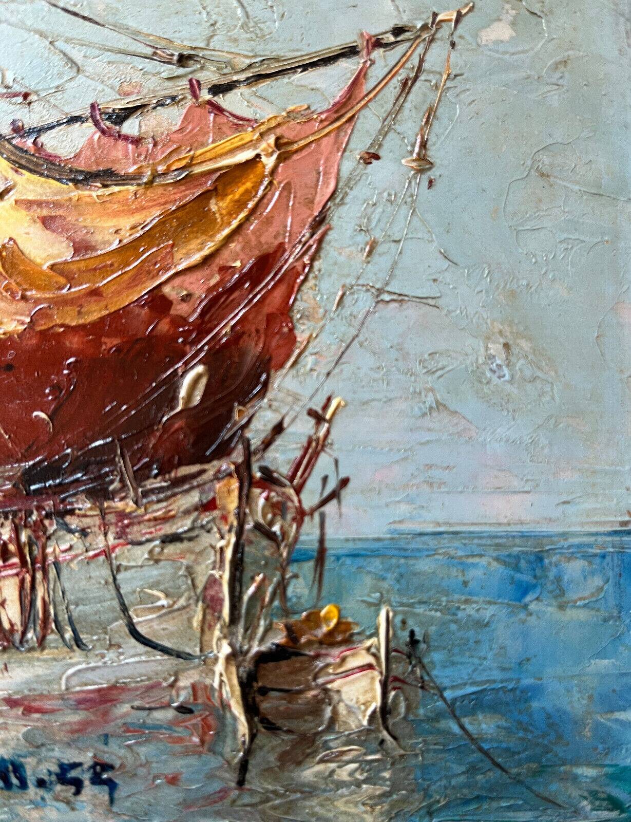 Table HSP Victor Bruzal 1955 fishing sailboat Marine