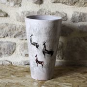 Vase en céramique par Jean Austruy