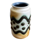 Veb haldensleben 3068 - small east german gdr vase - tactile mid-century modern design