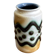 Veb haldensleben 3068 - small east german gdr vase - tactile mid-century modern design