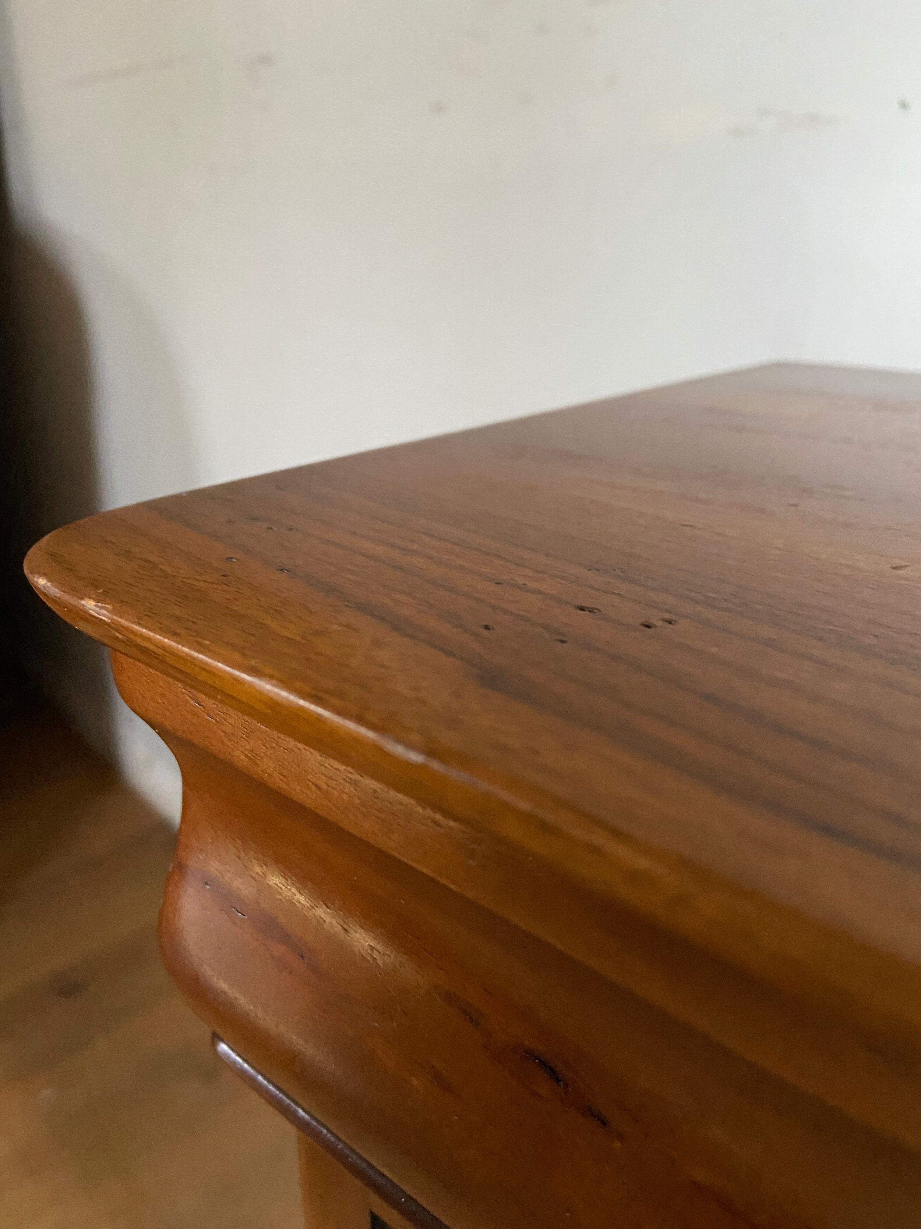 Pair of bedside tables Louis Philippe style
