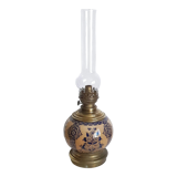 Gien earthenware kerosene lamp