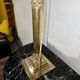 Empire-style lamp in gilded bronze