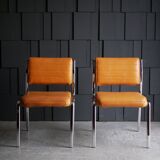 Pair of 70s design chairs