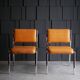 Pair of 70s design chairs