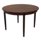 Round rosewood table, Danish design, 1970s, production: Denmark