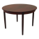 Round rosewood table, Danish design, 1970s, production: Denmark