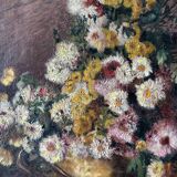 Flowers in a cauldron