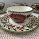Coffee or tea service 6 cups and saucers