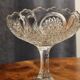 Glass footed cup