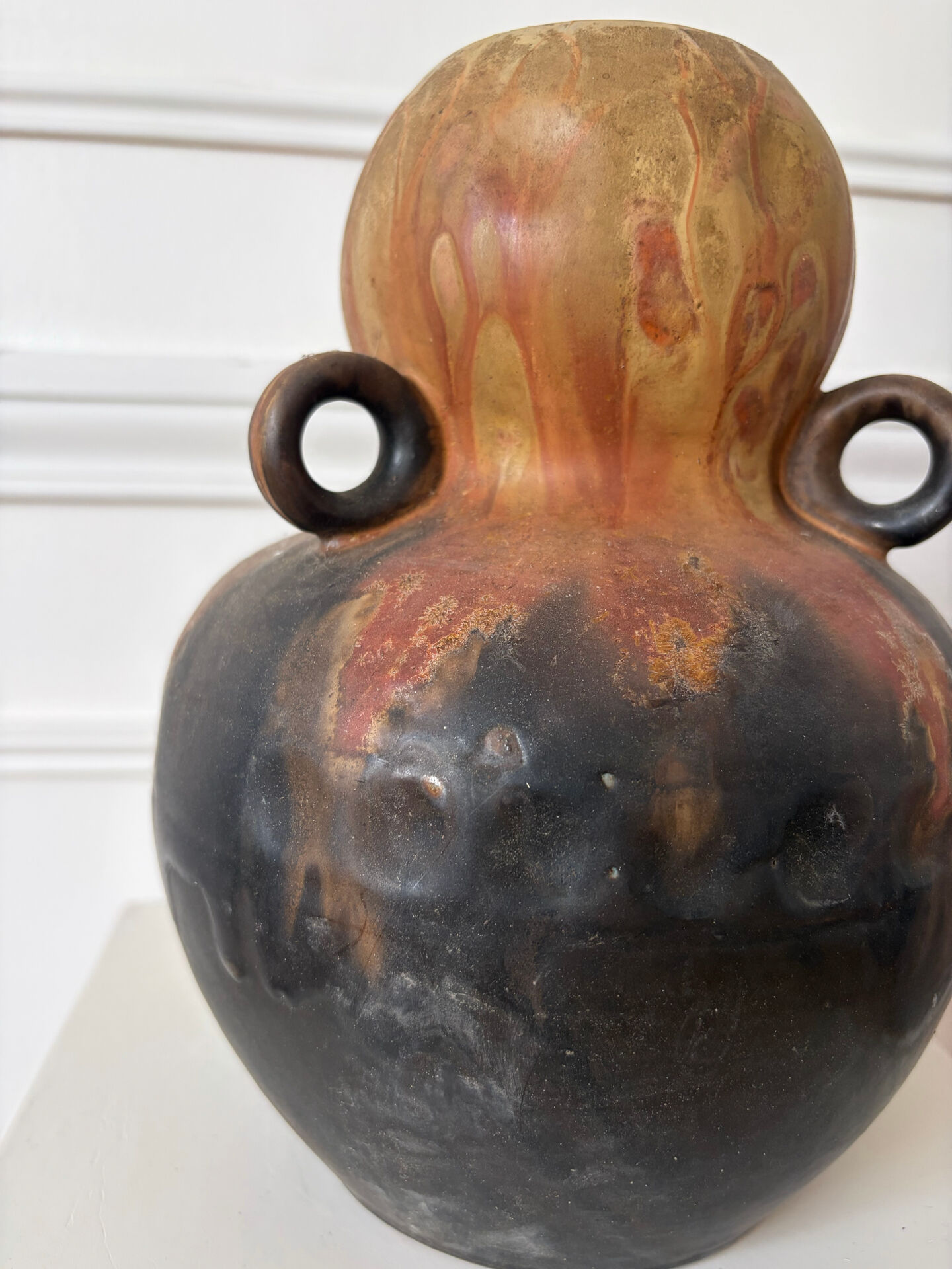 Art ceramic vase by Gilbert Metenier