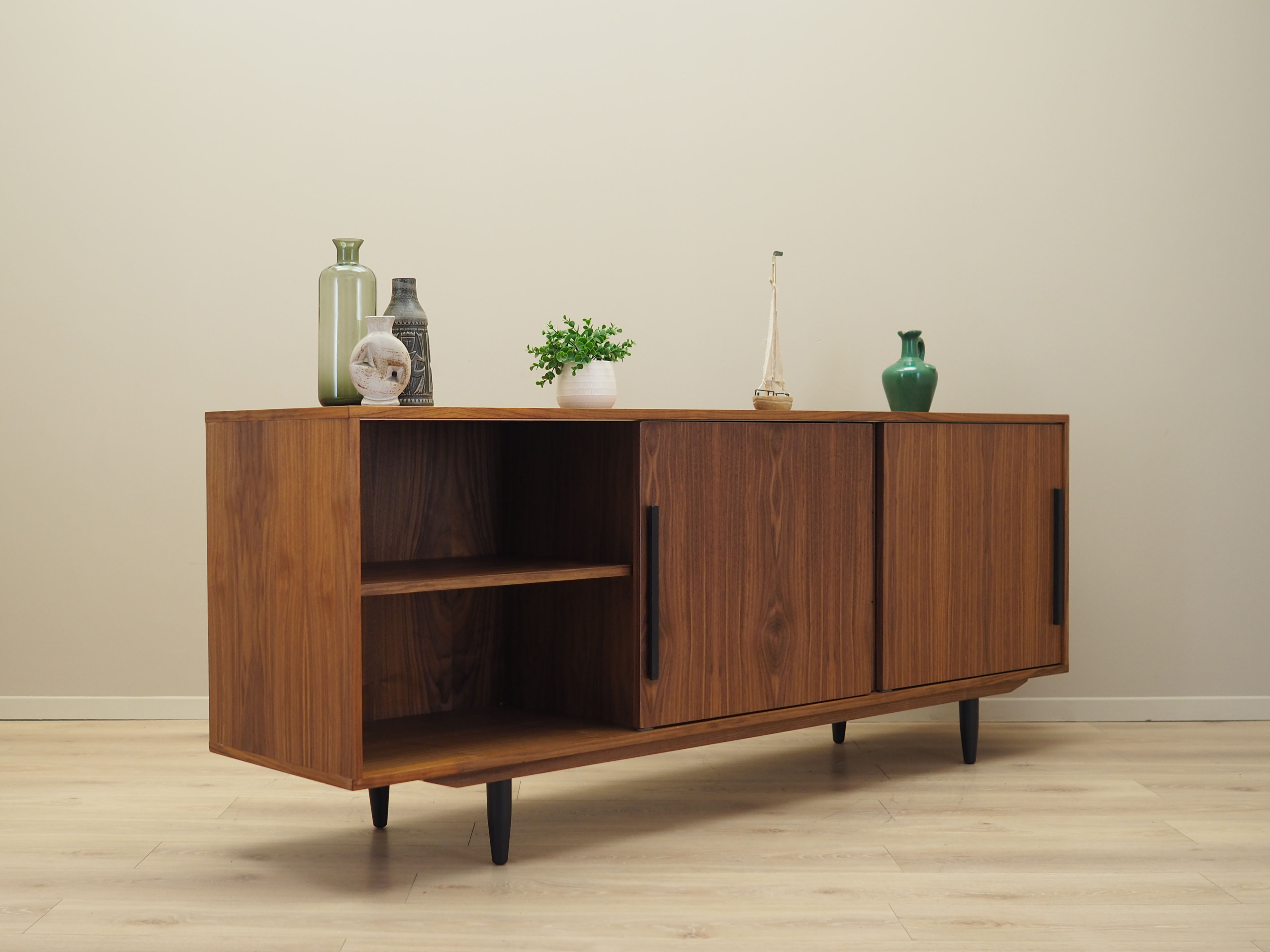 Walnut sideboard, Danish design, 1990s, production: Denmark