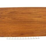 Scandinavian teak "stringbord" side table, Sweden, 1950
